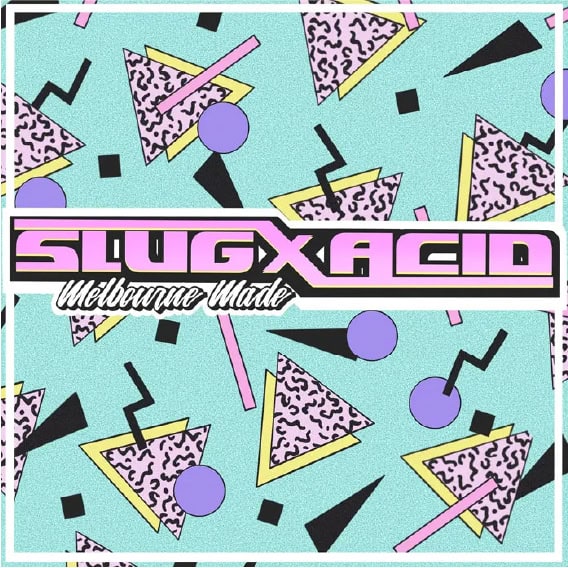 Slug Skis Acid Bags Collab Artwork